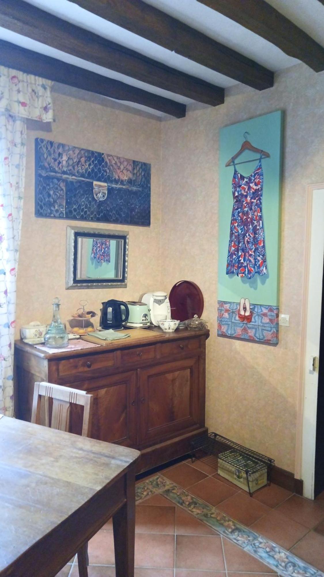 Art Cottage Pontlevoy Eksteriør billede
